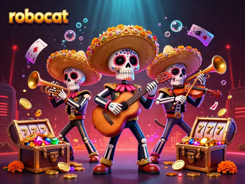 Experience exciting gameplay at robocat online casino with vibrant gaming elements and dynamic 3D characters.